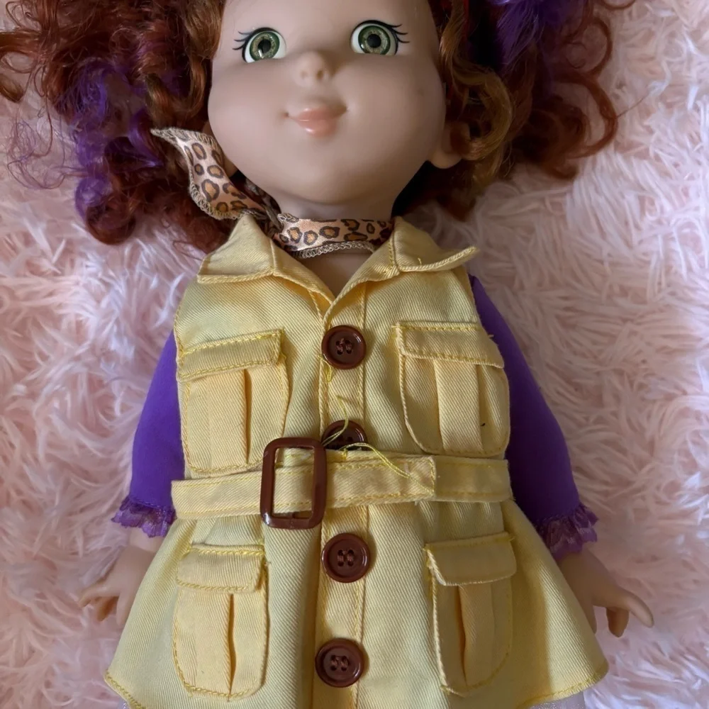 Vintage Fancy Nancy Explorer 18” Doll W/ Outfit Boots